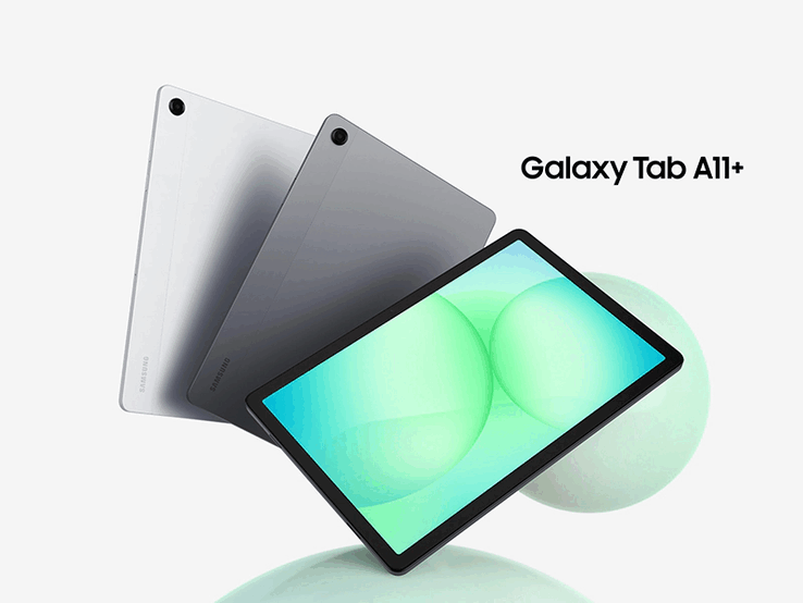 The Tab A11+ comes in Silver and Gray color options.