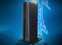 The ePU features a TB5 connector plus 3x USB-A 10 Gbps with PD and an Ethernet card. (Image Source: Gigabyte)