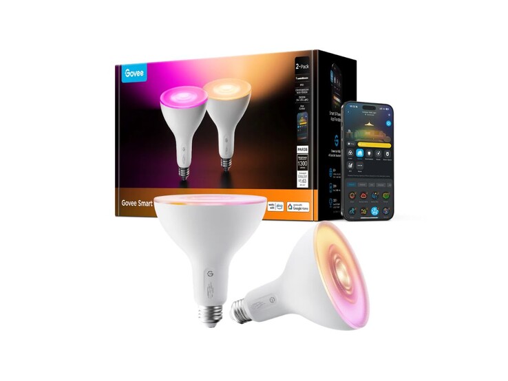 The Govee PAR38 Smart LED Outdoor Bulb