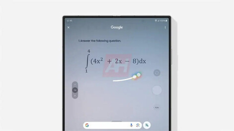 Homework help on Circle to Search (Image source: Android Headlines)