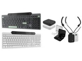 Lenovo's CES 2025 lineup will include a solar-charging keyboard and AI wearables. (Image source: Evan Blass)