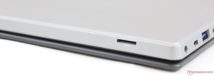 Top: Power button, Volume rocker, MicroSD slot