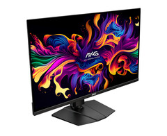 MSI&#039;s MAG 321UPX QD-OLED is one of many new 32-inch monitors with a Gen 3 QD-OLED panel that outputs at 4K and 240 Hz. (Image source: MSI)