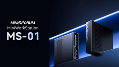 Minisforum MS-01 Mini WorkStation is now available for pre-orders (Image source: Minisforum [Edited])