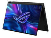 The 2023 Asus ROG Flow X16 now features a 240 Hz QHD+ mini-LED display with Gorilla Glass DXC. (Image Source: Asus)