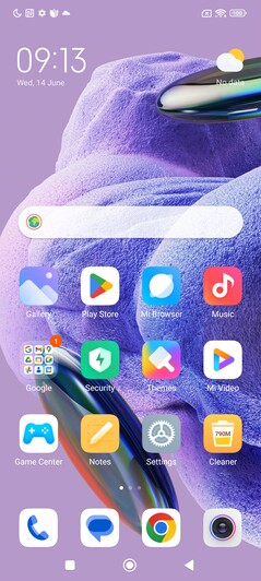 Software of the Xiaomi Redmi Note 12 Pro+ 5G