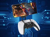 Oivo PS5 controller phone mount clip is shown
