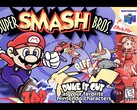 Original Super Smash Bros N64 box art is shown (Image source: Walmart)