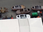 Tesla has some intriguing vehicle body frames lounging in the Fremont factory. (Image source: TslaChan/X)