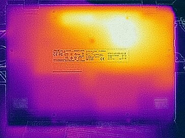 Heat development - Bottom (load)