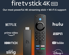 The Amazon Fire TV Stick 4K Max is finally available to order globally. (Image source: Amazon)