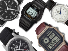 Brands like Casio, Seiko, and Citizen are well-known for designing functional watches well below $150. Pictured - multiple watches from the aforementioned brands. (Image source: Casio, Seiko, Timex, Orient - Edited)