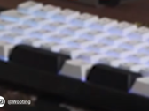 Wooting split space bar keyboard from YouTube short