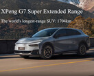 The XPeng G7 longest-range SUV. (Image source: XPeng)