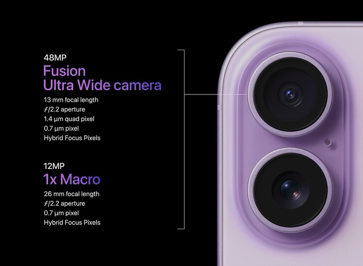 The iPhone 17 takes macro photos with the ultra-wide-angle camera and digital zoom.
