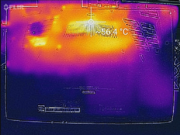 Thermal analysis, underside