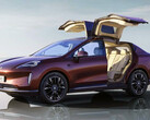 The Hyper HT sports Model X-style wing doors (image: GAC)