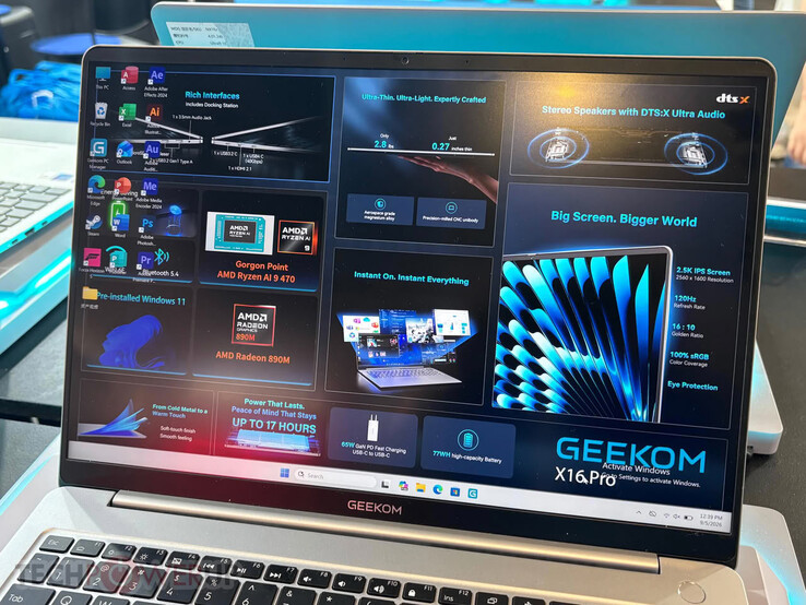 The laptop will feature a 16-inch QHD 120 Hz display.