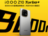 The iQOO Z10 Turbo+ boasts a massive 8,000 mAh battery with 90 W wired charging support (Image source: iQOO)