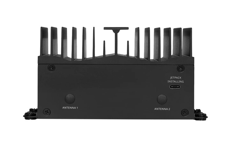 Front of the MSI MS-C9ZA industrial mini PC