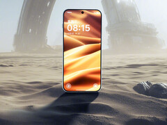 The OnePlus 15 display comes with thin bezels. (Image source: OnePlus)