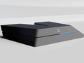 The PS5 final design might resemble the PS5 V-shaped devkit. (Image source: fan-made via NeoGAF)