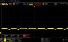 PWM: 6/10 Brightness, ~360 Hz (DC Dimming)