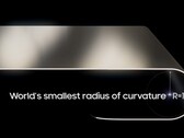 The Galaxy Z Fold 2 display has several new features including a 1.4R curvature. (Image: Samsung)