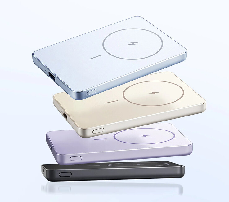 The Xiaomi Super Slim Magnetic Power Bank 5000. (Image source: Xiaomi)