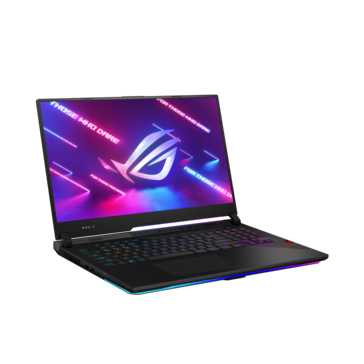 Asus ROG Strix Scar 17 - Left. (Image Source: Asus)