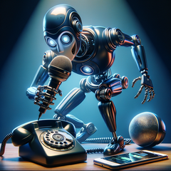 OpenAI demonstrates capabilities of Voice Engine that can clone a person's voice with a 15 second sample. (AI image Dall-E 3)