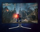 32-inch Alienware AW3225QF OLED gaming monitor front shown (Image source: Dell with edits)