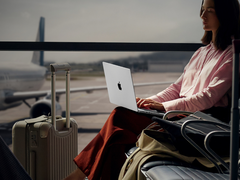 The battery life on the new 14-inch MacBook Pro (pictured) is up to 24 hours, Apple states. (Image source: Apple - edited)