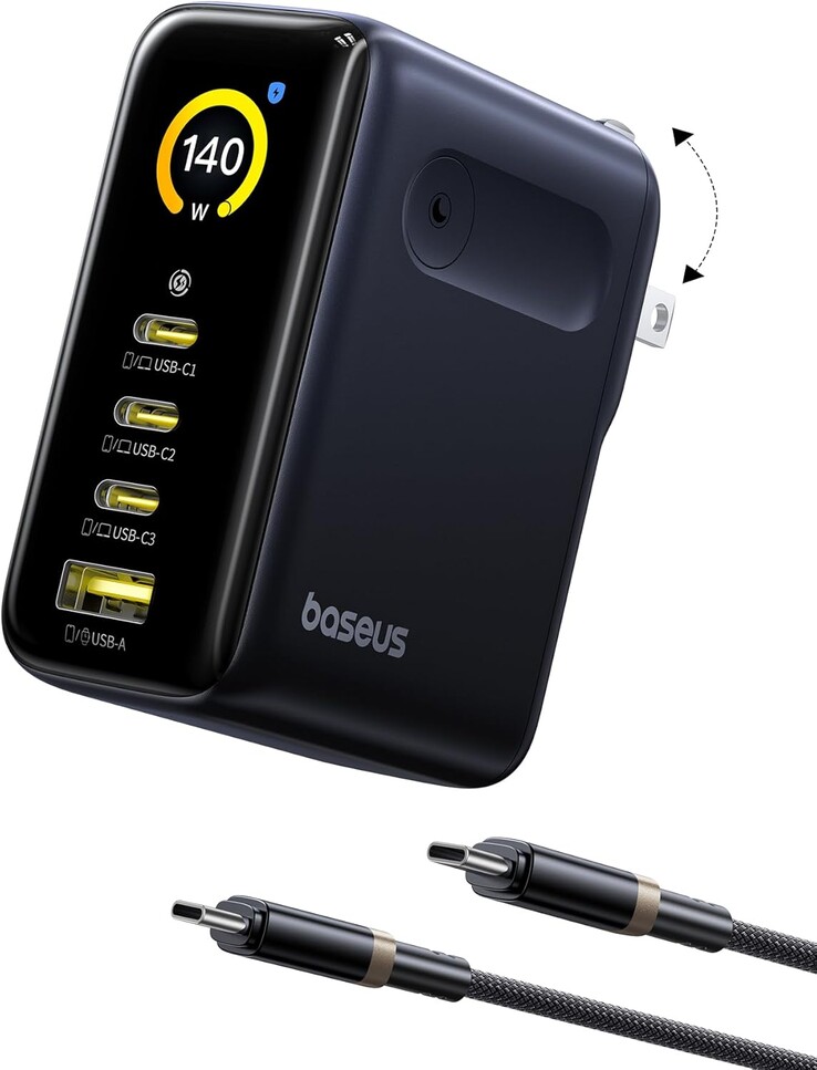 The Baseus PicoGo AH11 140W GaN Charger. (Image source: Baseus)