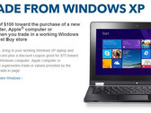 Best Buy Windows XP trade-in $100 USD coupon deal