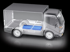 The Tianxing II 8C delivery vehicle battery