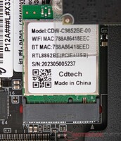 WLAN module inside the NiPoGi CK10