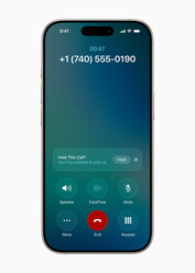 iOS 26 call screening (image source: Apple)