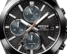 The black Casio Edifice EFS-S650DC-1A (pictured) has a copper-colored seconds hand that complements the black design quite well. (Image source: Casio)