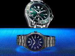 The Citizen Promaster Sea BN0199-53X (top), and Weekender 3-Hand Date (Black IP) AW1147-52L (below), pictured. (Image source: Citizen)