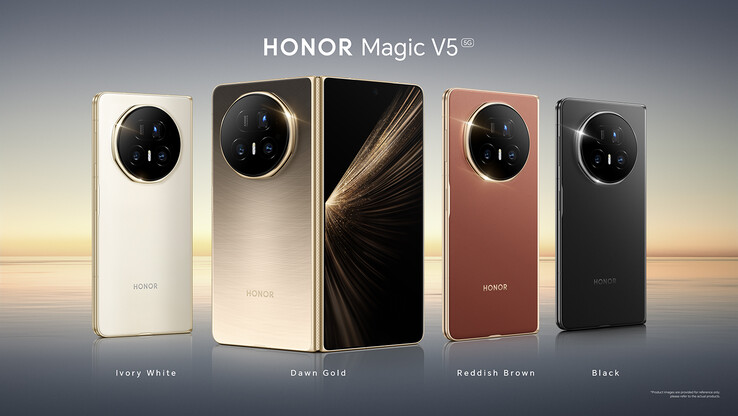 Color options of Honor Magic V5 (Image source: Honor)