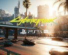 Banner for Cyberpunk 2077 PS5 Pro update is shown