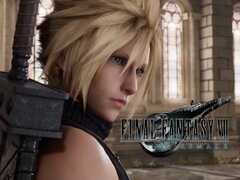 Final Fantasy Remake Part 3 banner with Cloud is shown (Image source: Square Enix, Nintendo of America with edits)