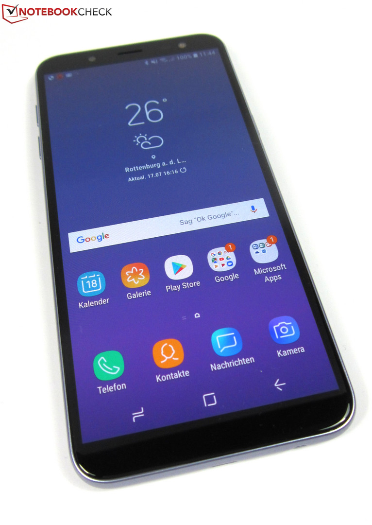 samsung j6  silver