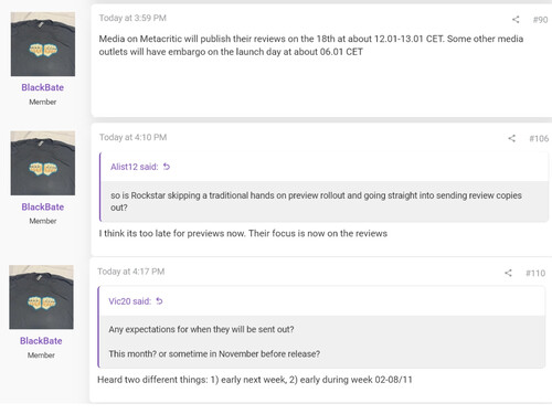 GTA 6 review embargo leak shown