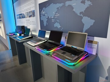 Some of the early MSI laptop designs