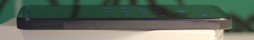 Left side: SIM slot