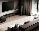 LG pairs its new soundbar with wireless speakers for a more immersive surround sound (Image source: LG)