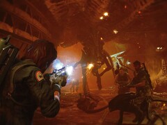 Image from the game Aliens: Fireteam Elite on Steam showing a Xenomorph. (Image source: Steam)