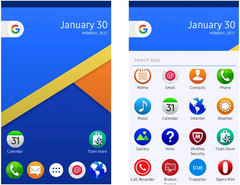 Nougat Launcher app hits Tizen smartphones